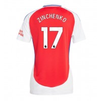 Arsenal Oleksandr Zinchenko #17 Domáci Ženy futbalový dres 2024-25 Krátky Rukáv